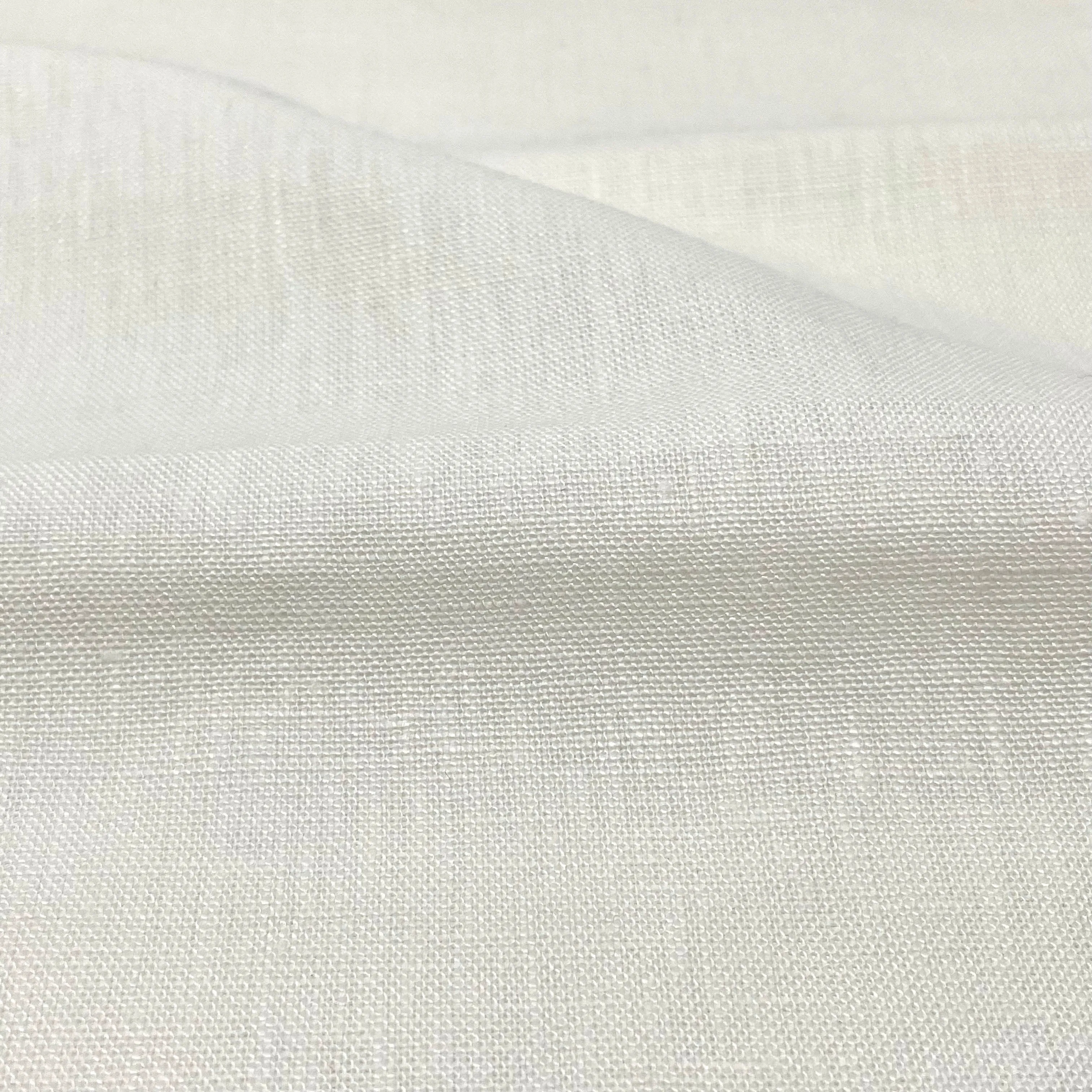 118" Double Width 100% Natural Linen Fabric By The Yard/CL1049
