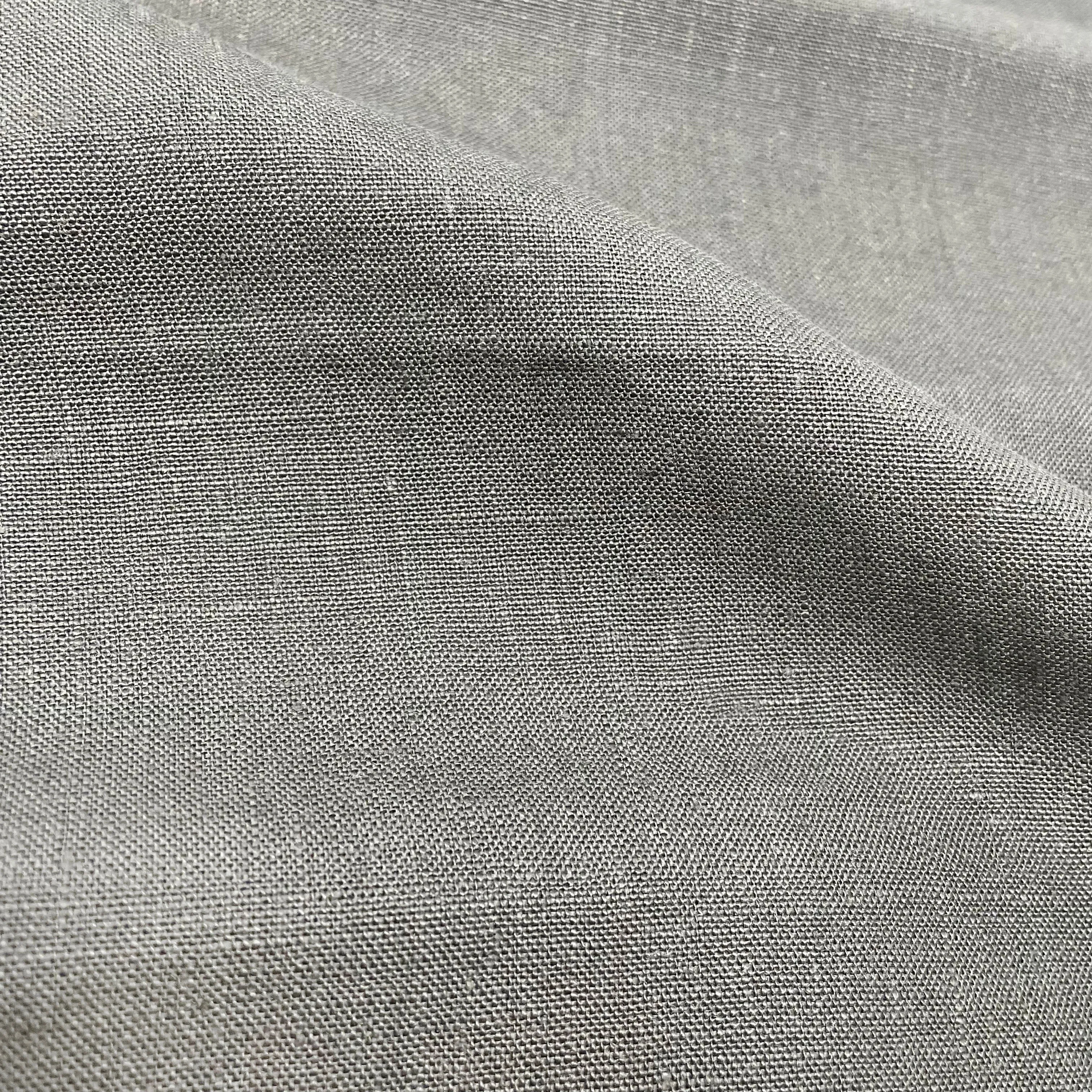 118" Double Width 100% Natural Linen Fabric By The Yard/CL1049