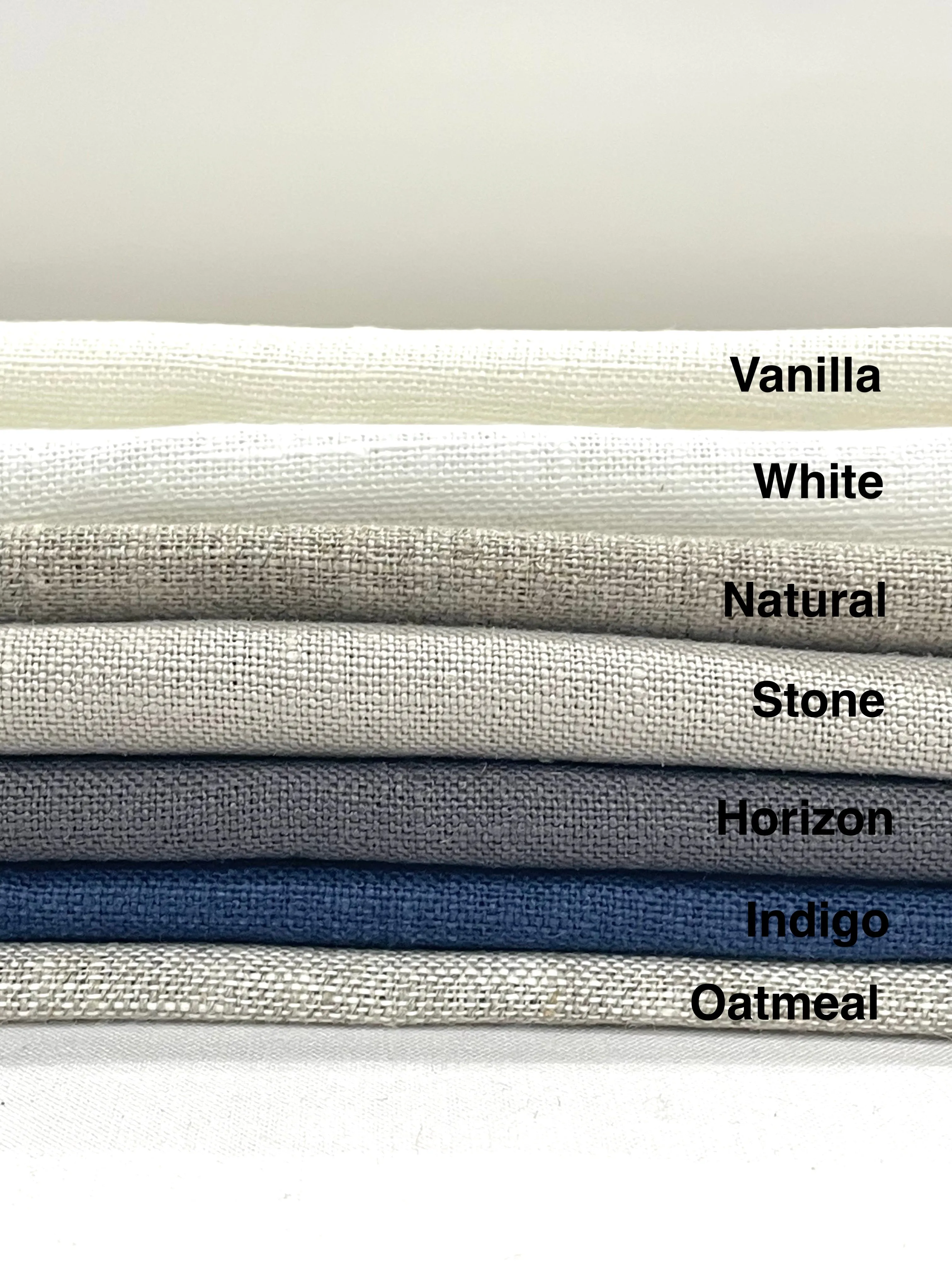 118" Double Width 100% Natural Linen Fabric By The Yard/CL1049