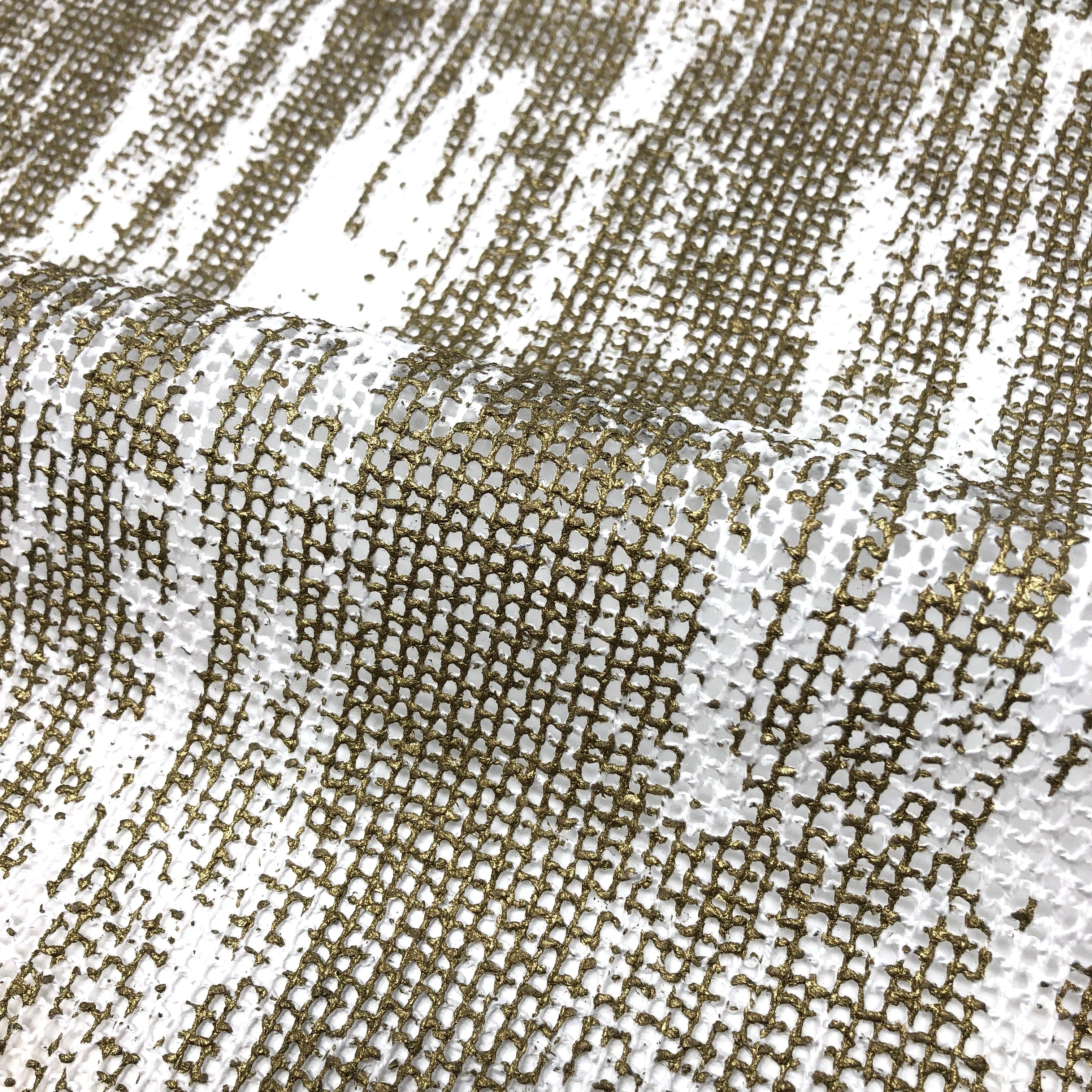 Abstract Linen Blend Sheer Fabric By The Yard/CL1031