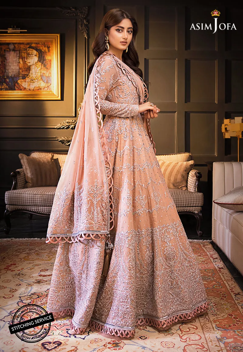 AJSE-06 | Asim Jofa Jaan-e-Adaa Sajal Edit Collection 2022 | Unstitched Embroidered Suits