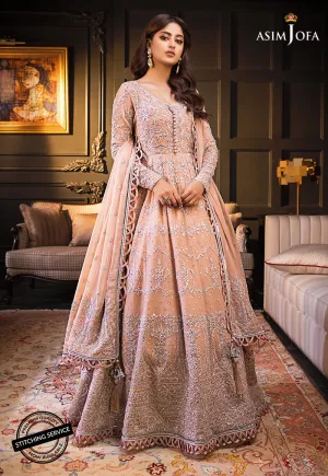 AJSE-06 | Asim Jofa Jaan-e-Adaa Sajal Edit Collection 2022 | Unstitched Embroidered Suits