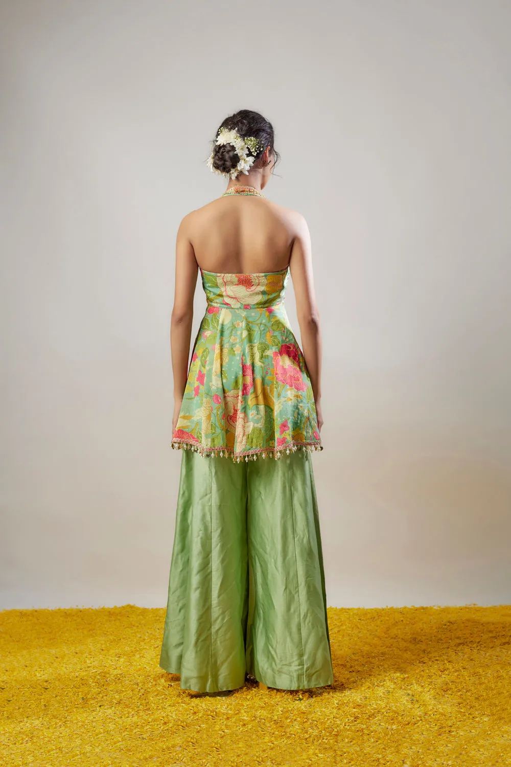 Akshara Sharara Set