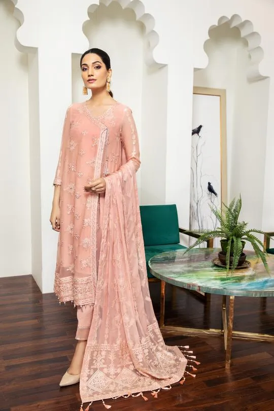 Alana | Alizeh Royale De Luxe Collection | Unstitched Embroidered Chiffon Suits