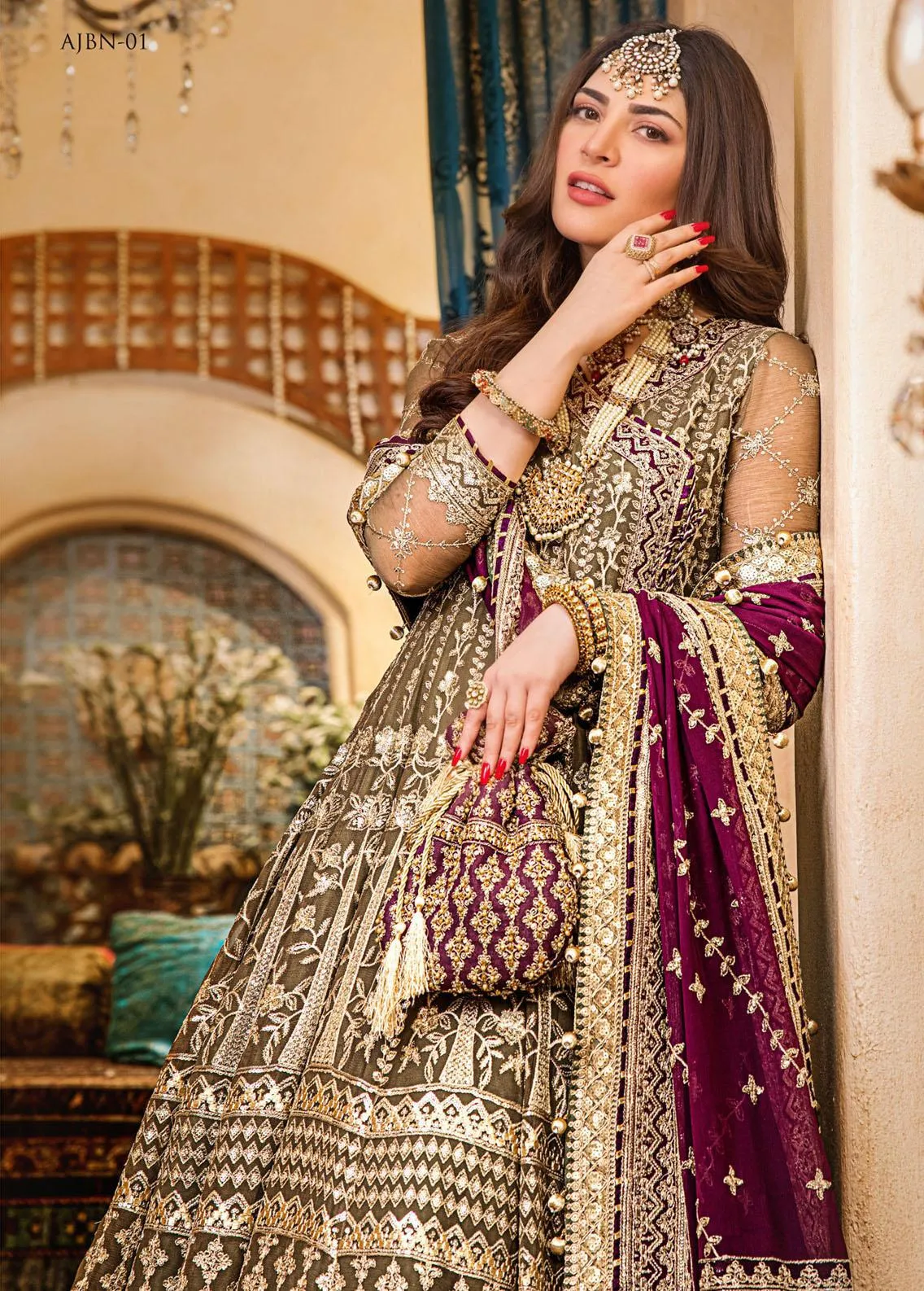 ASIM JOFA | Asim Jofa Naubahar Collection 2022/23 ( AJNB-01)