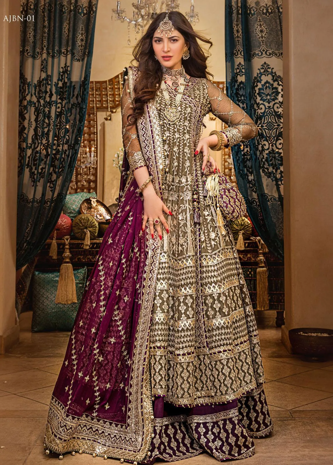 ASIM JOFA | Asim Jofa Naubahar Collection 2022/23 ( AJNB-01)