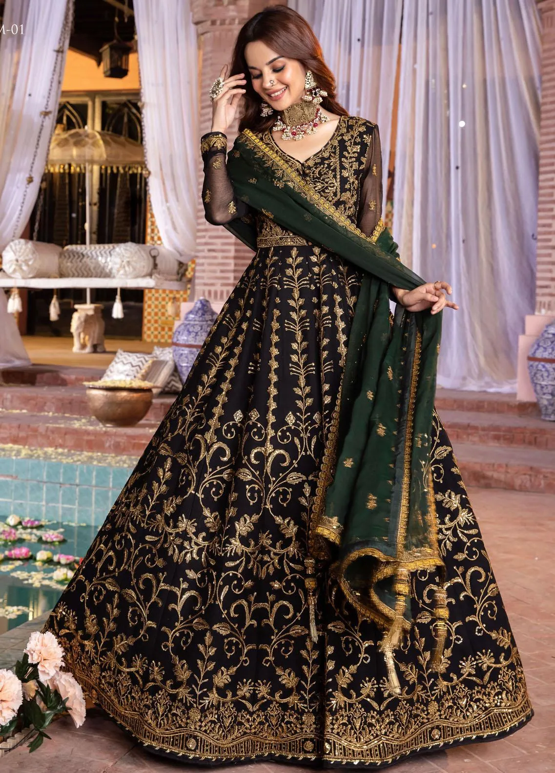 ASIM JOFA | MEHR-O-MAAH - FESTIVE COLLECTION'23 | AJM – 01