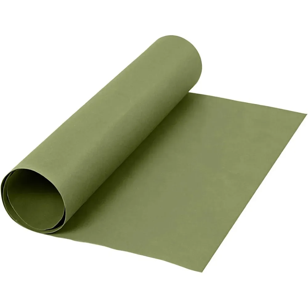 Assorted Colour Faux Leather Cellulose Paper Roll For Sewing Decoration Crafts