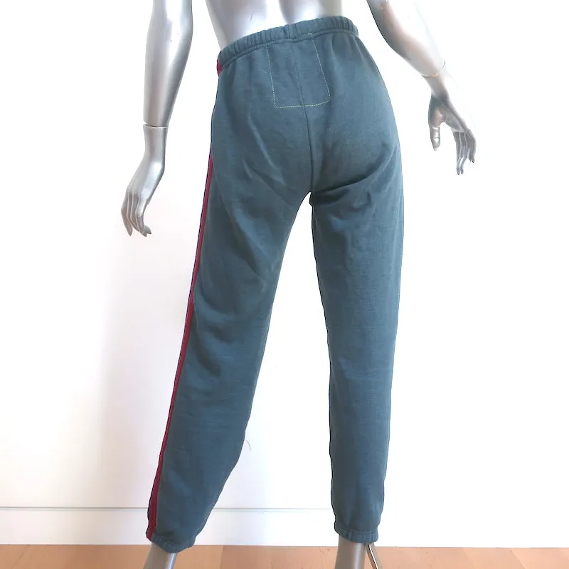 Aviator Nation 5 Stripe Sweatpants Blue Size Medium