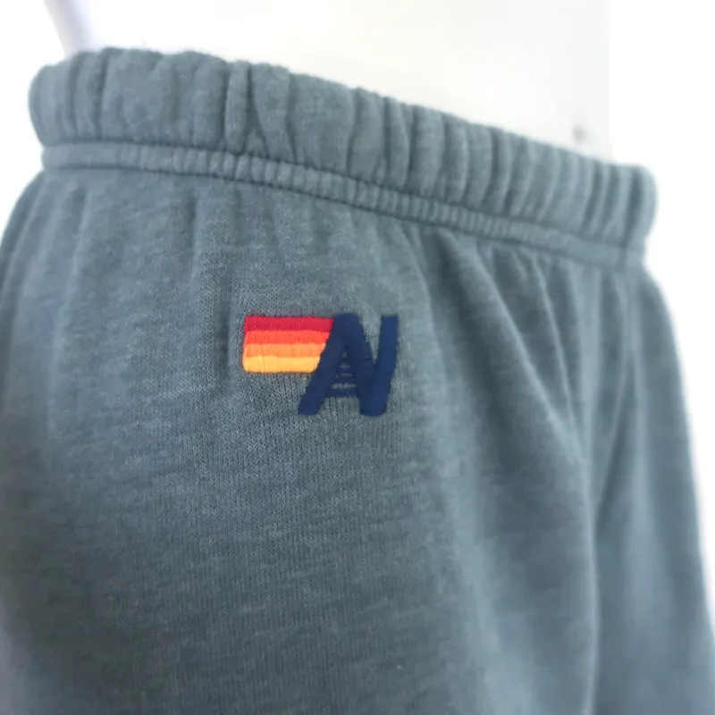 Aviator Nation 5 Stripe Sweatpants Blue Size Medium