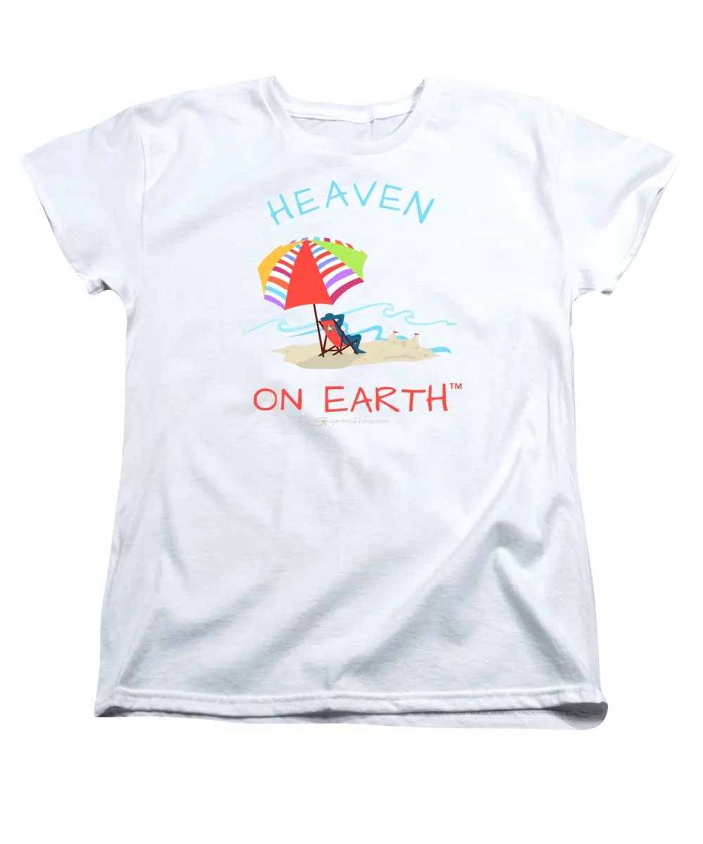 Beach Time Heaven On Earth - Women's T-Shirt (Standard Fit)