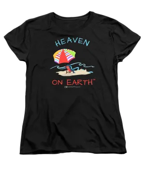 Beach Time Heaven On Earth - Women's T-Shirt (Standard Fit)