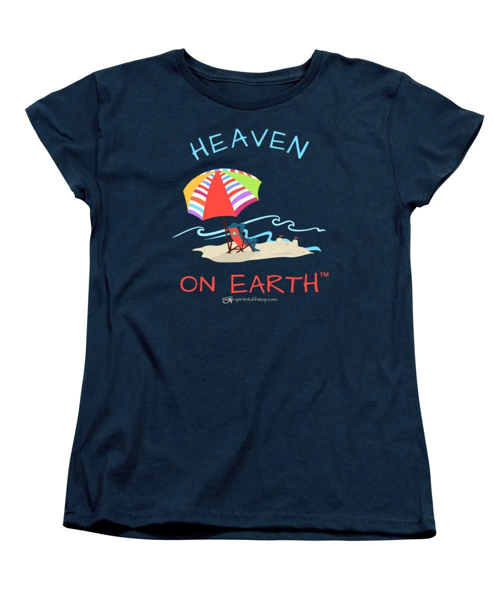 Beach Time Heaven On Earth - Women's T-Shirt (Standard Fit)