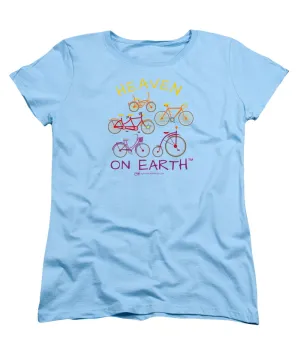 Bicycles Heaven On Earth - Women's T-Shirt (Standard Fit)