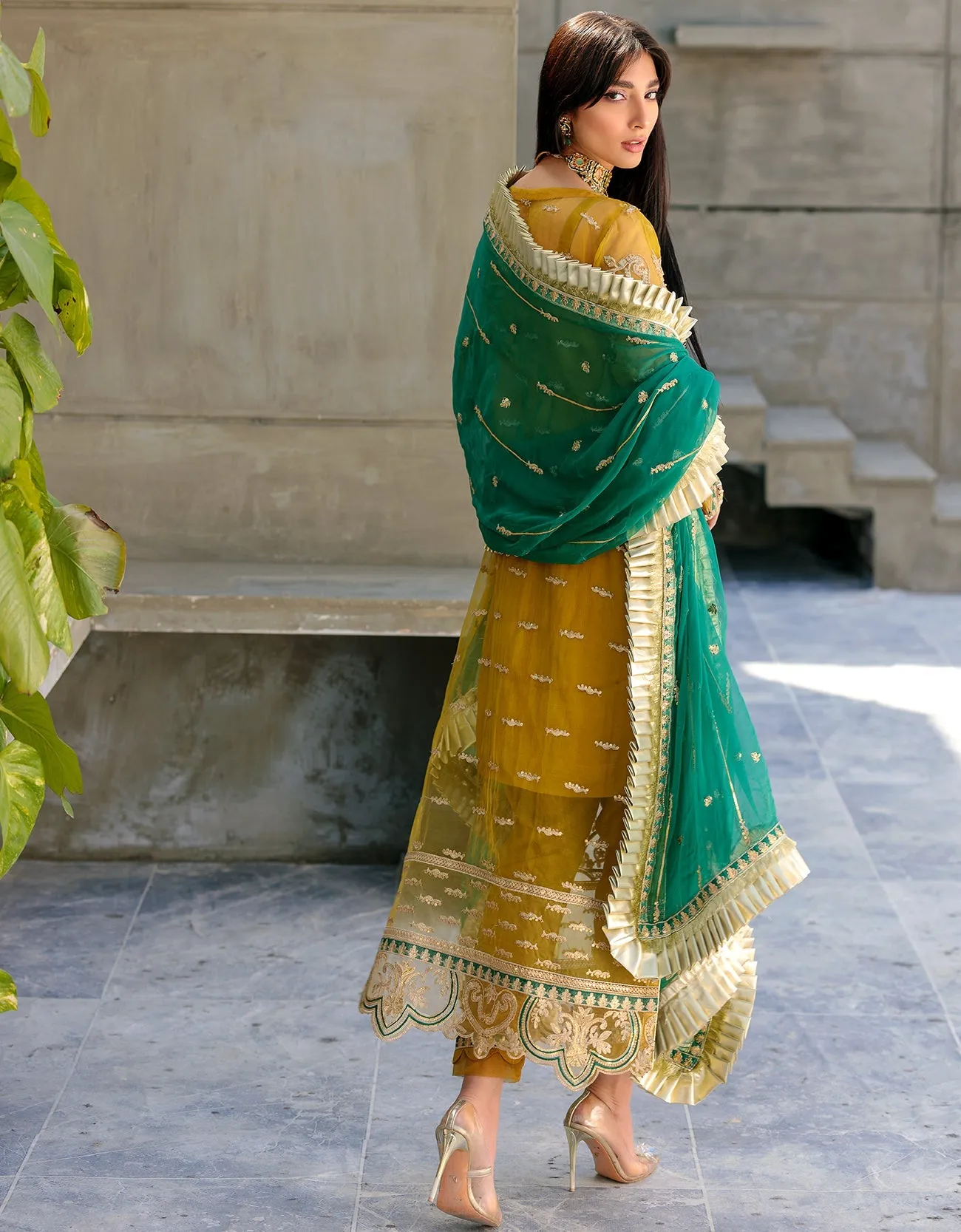 BL-403 - Emaan Adeel Belle Robe Luxury Chiffon Collection 2022 Vol-4