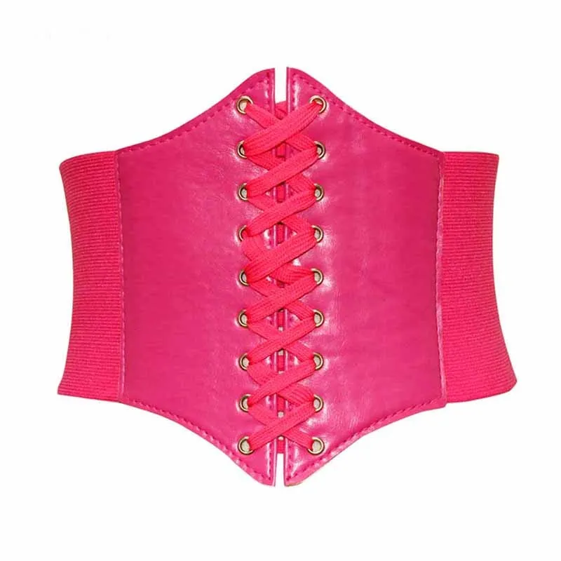 Black Sexy Women's Corset Top Female Gothic Clothing Underbust Waist Sexy Bridal Bustier Body Slimming Wide Belts Dress Girdle