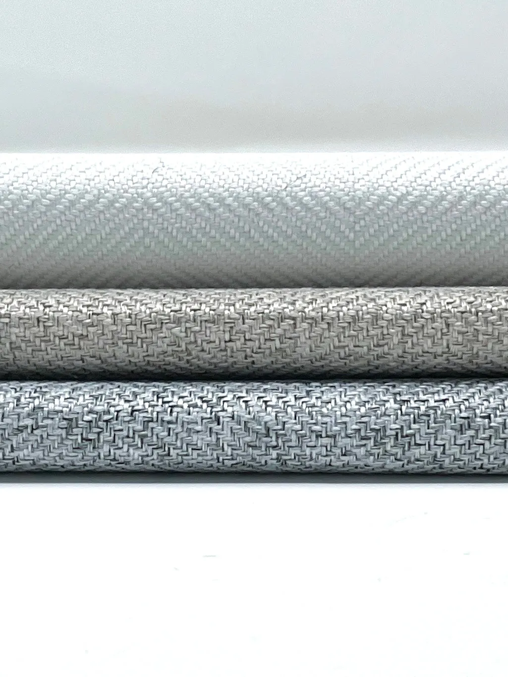 Blackout Faux Linen Fabric By The Yard, 3 Pass Blackout Fabric, Room Darkening Linen By The Yard/CL1097