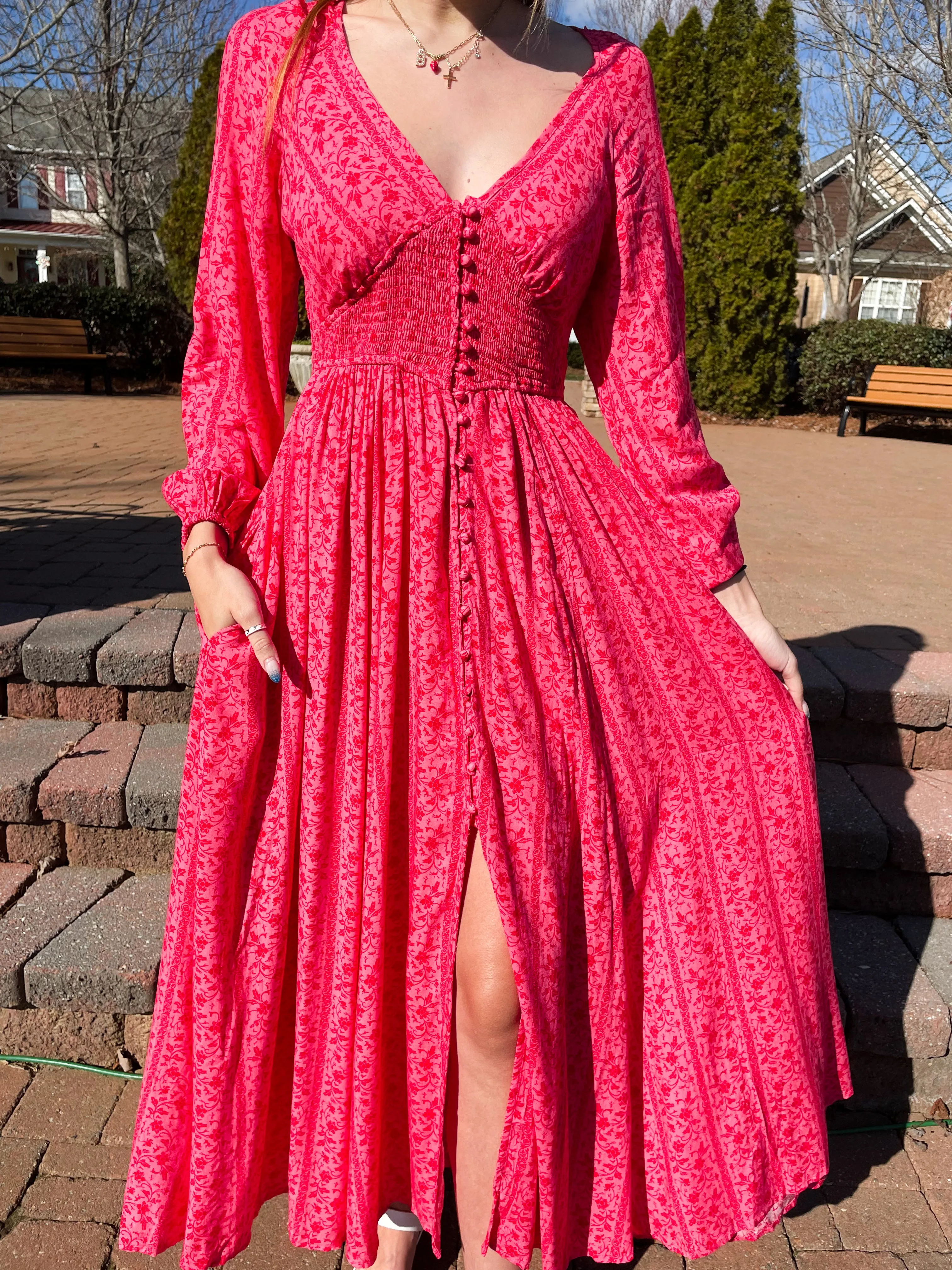 Blissful Kiss Maxi Dress