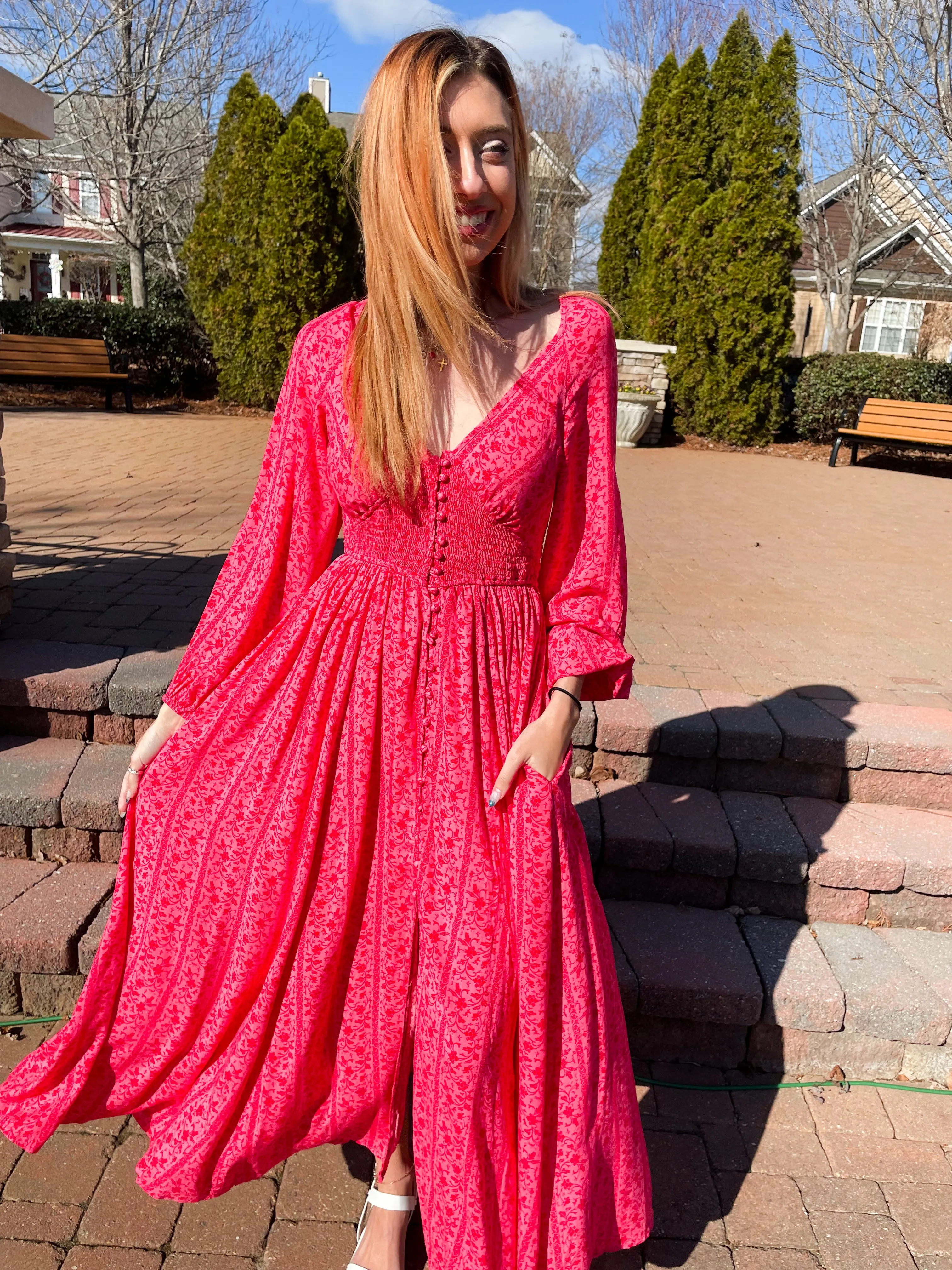 Blissful Kiss Maxi Dress