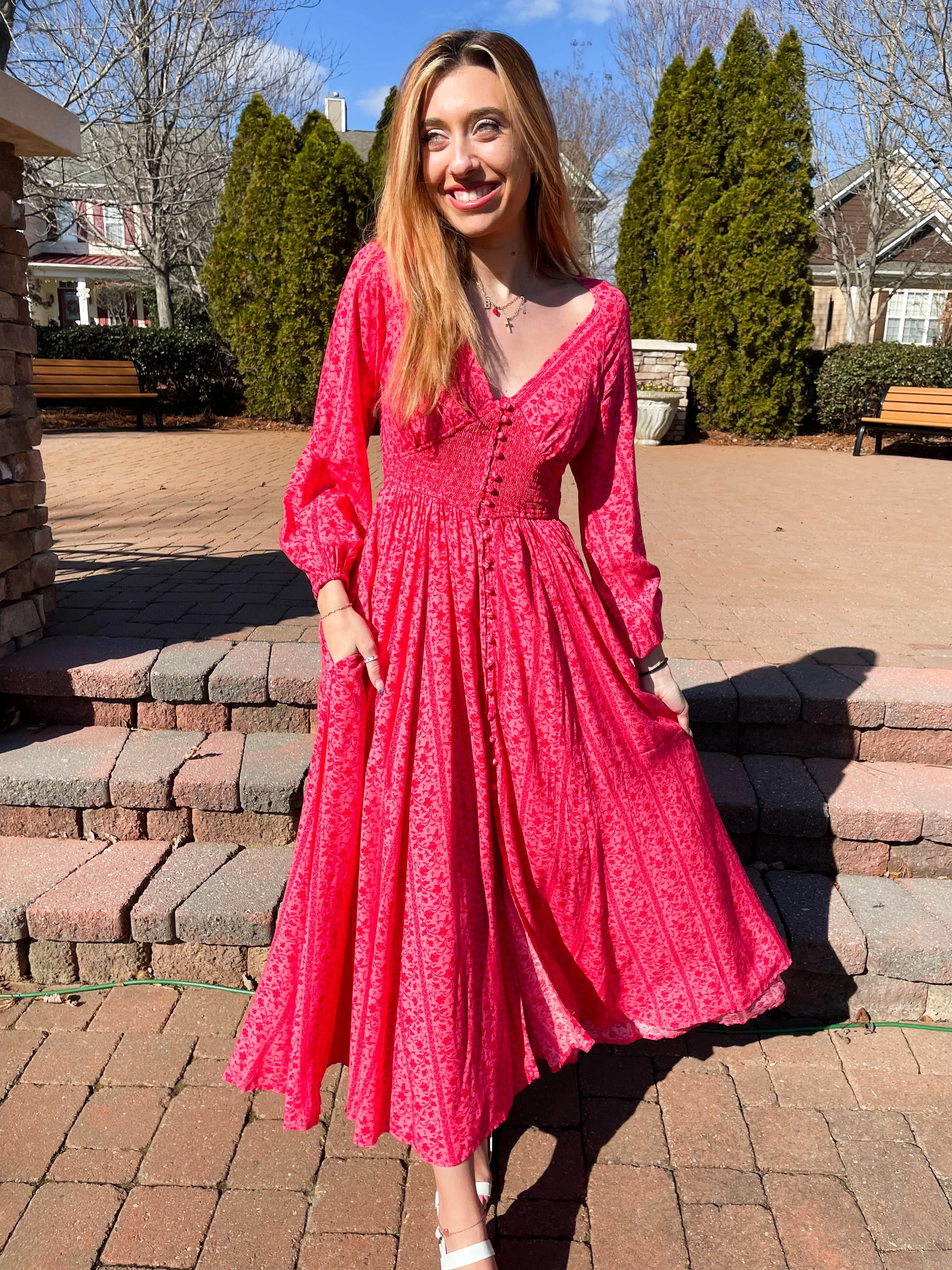 Blissful Kiss Maxi Dress