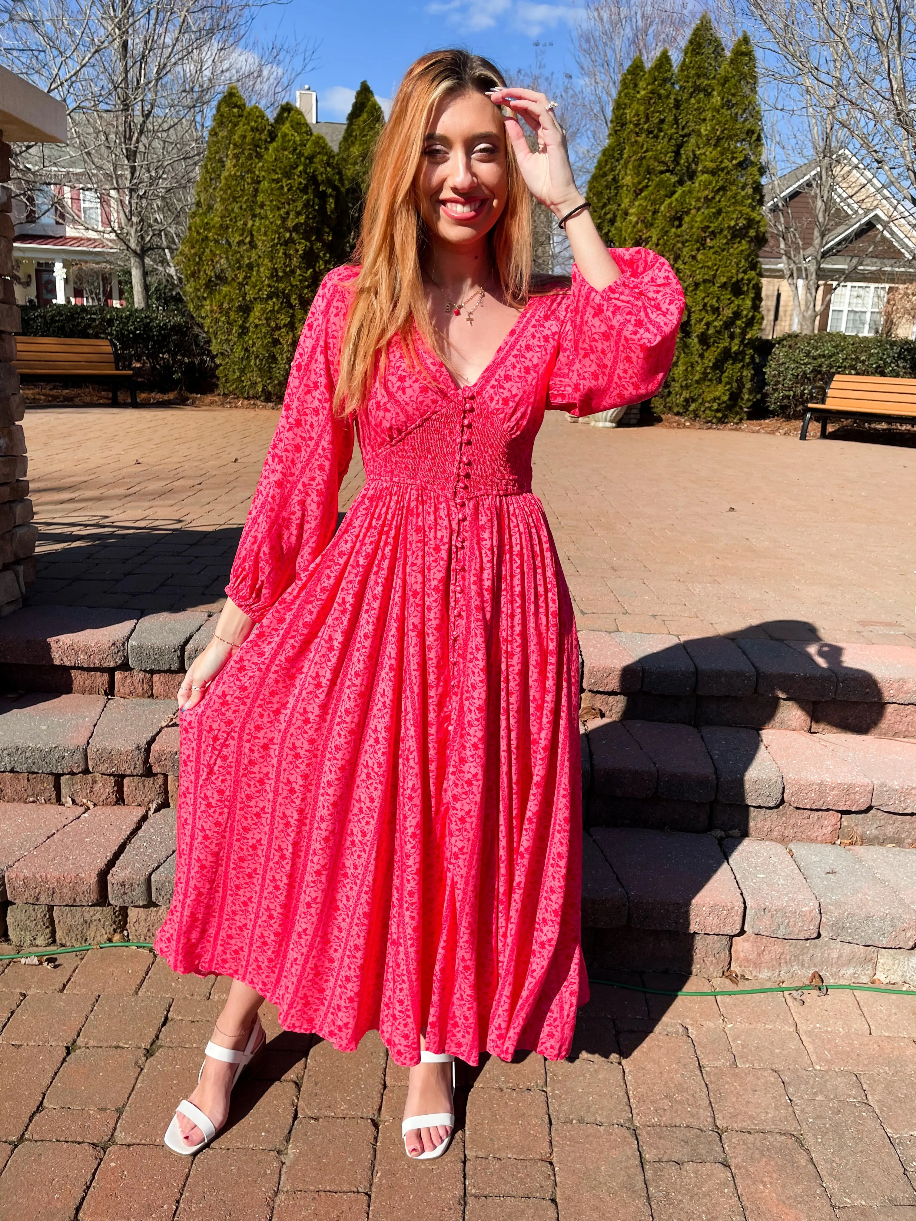 Blissful Kiss Maxi Dress