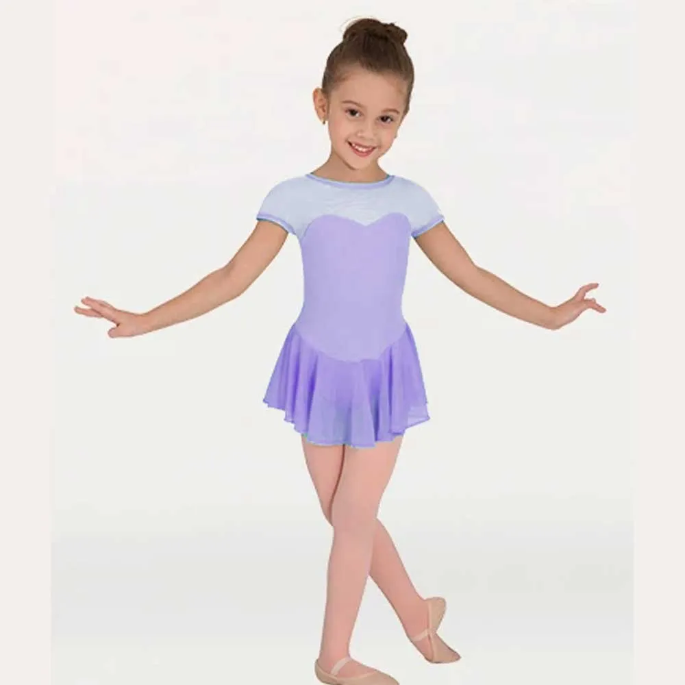 Body Wrappers Micro Check Ballet Dress - 2294 - Girls