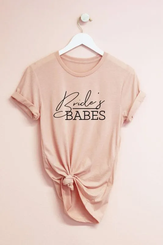Bride's Babes Bachelorette Shirt