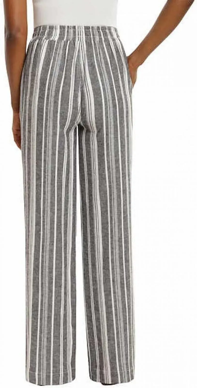Briggs Women's Drawstring Linen Blend Pant 1760053