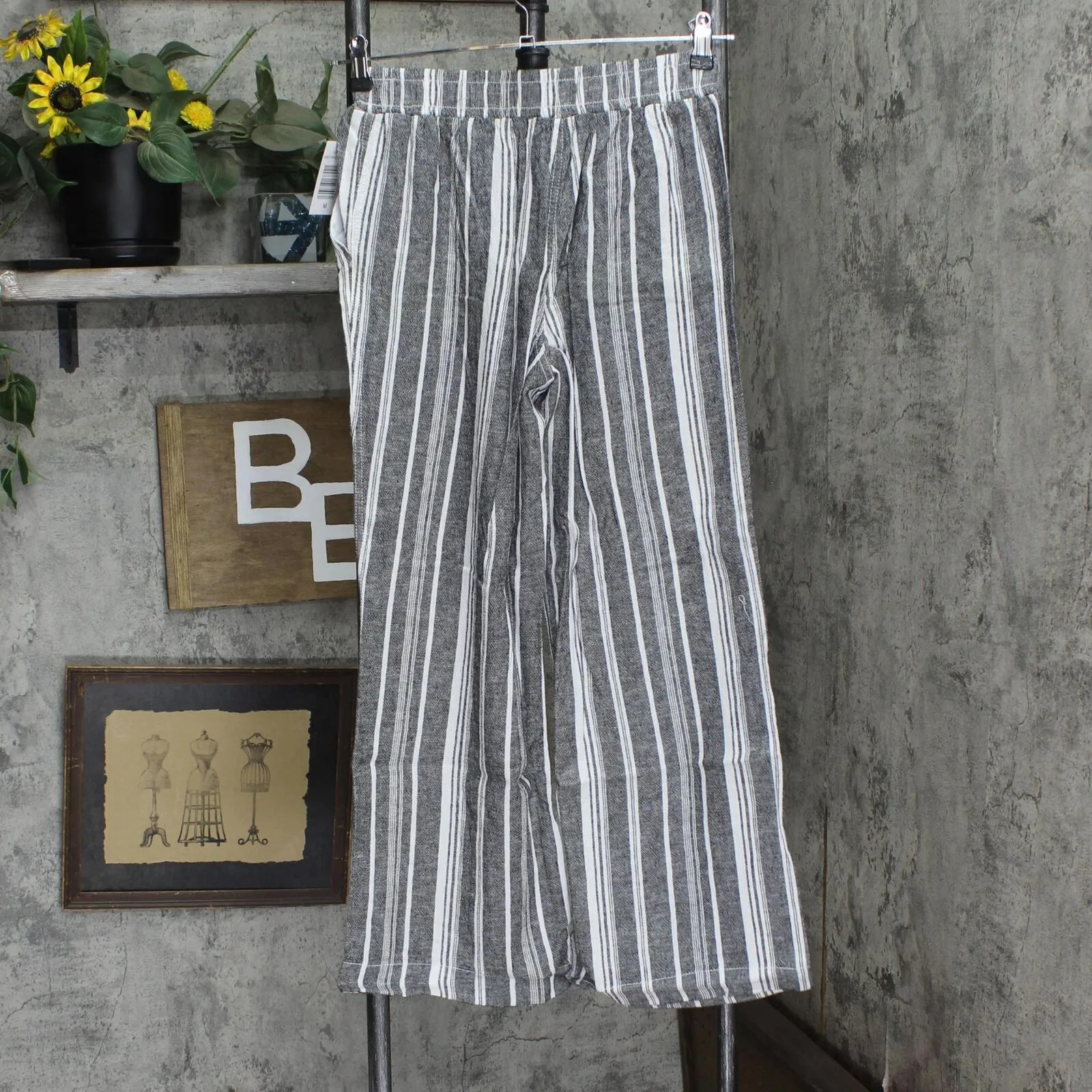 Briggs Women's Drawstring Linen Blend Pant 1760053