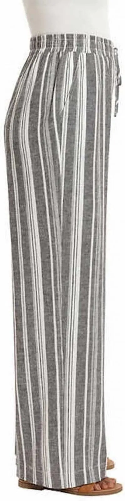Briggs Women's Drawstring Linen Blend Pant 1760053