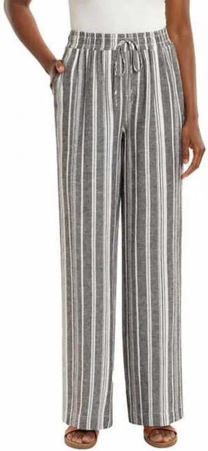 Briggs Women's Drawstring Linen Blend Pant 1760053