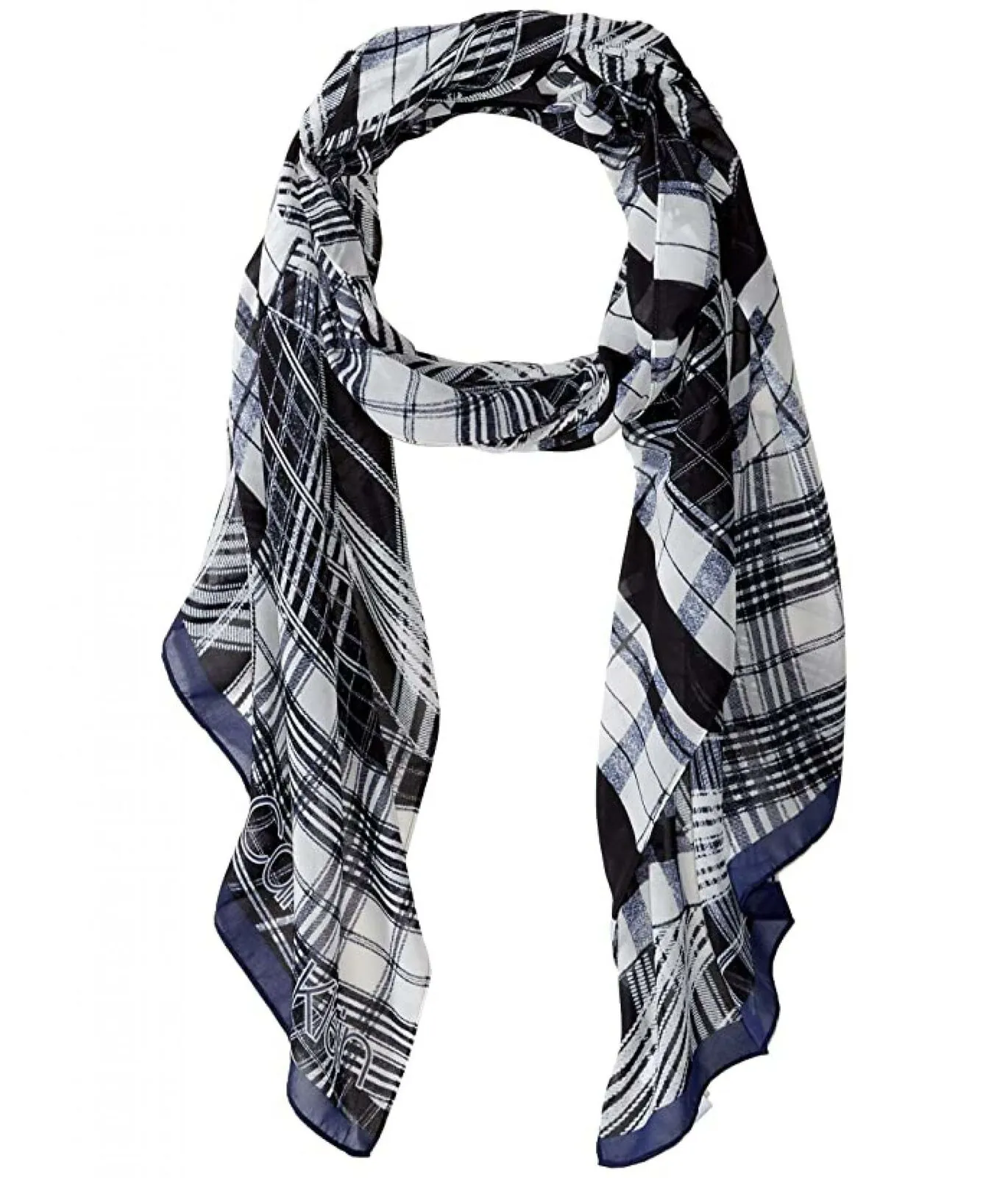 Calvin Klein Women's Abstract Chiffon Scarf