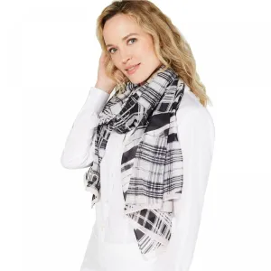 Calvin Klein Women's Abstract Chiffon Scarf