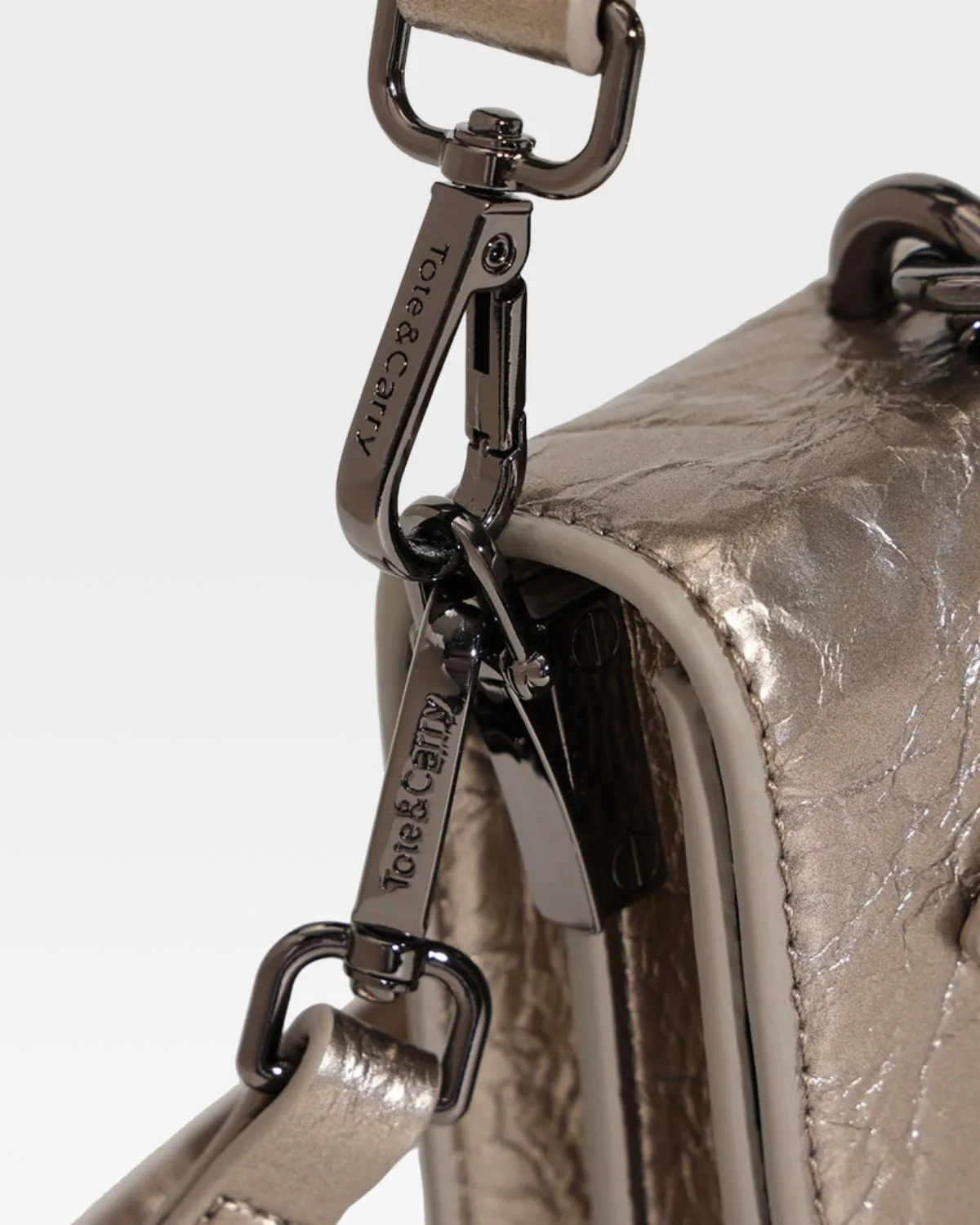 Camila Shoulder Bag in Gun Powder Grey