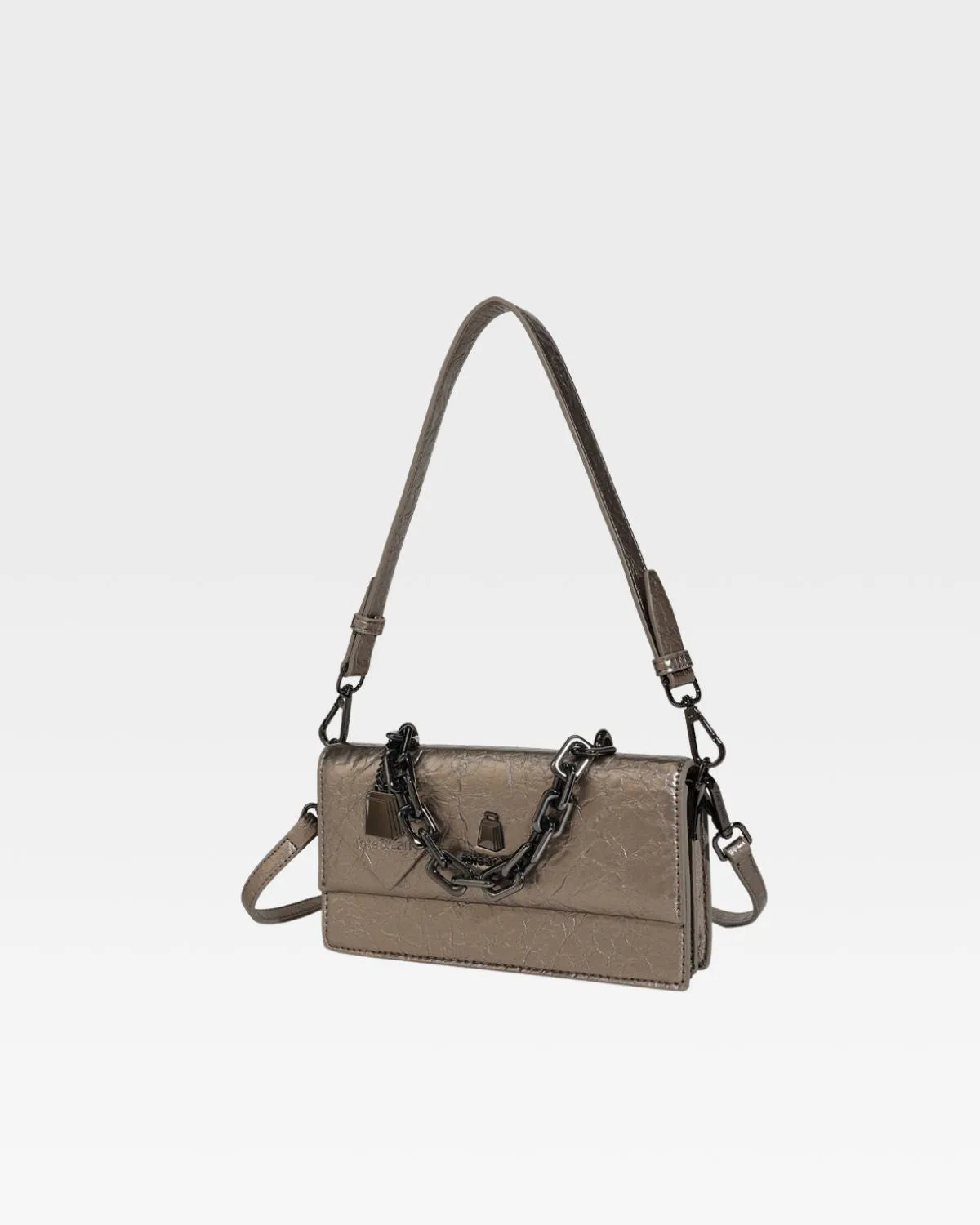 Camila Shoulder Bag in Gun Powder Grey