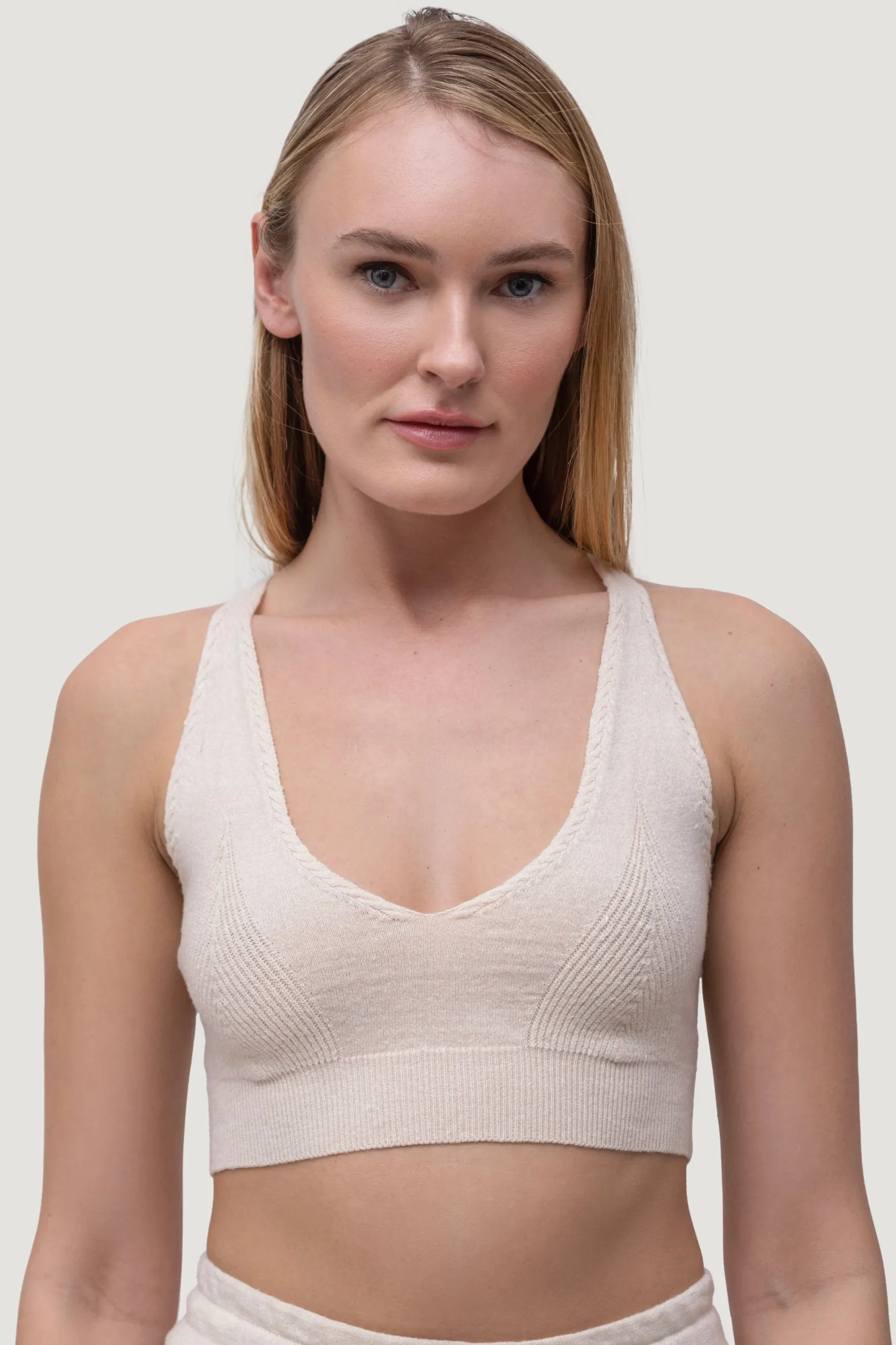 Cashmere & Linen Bralette