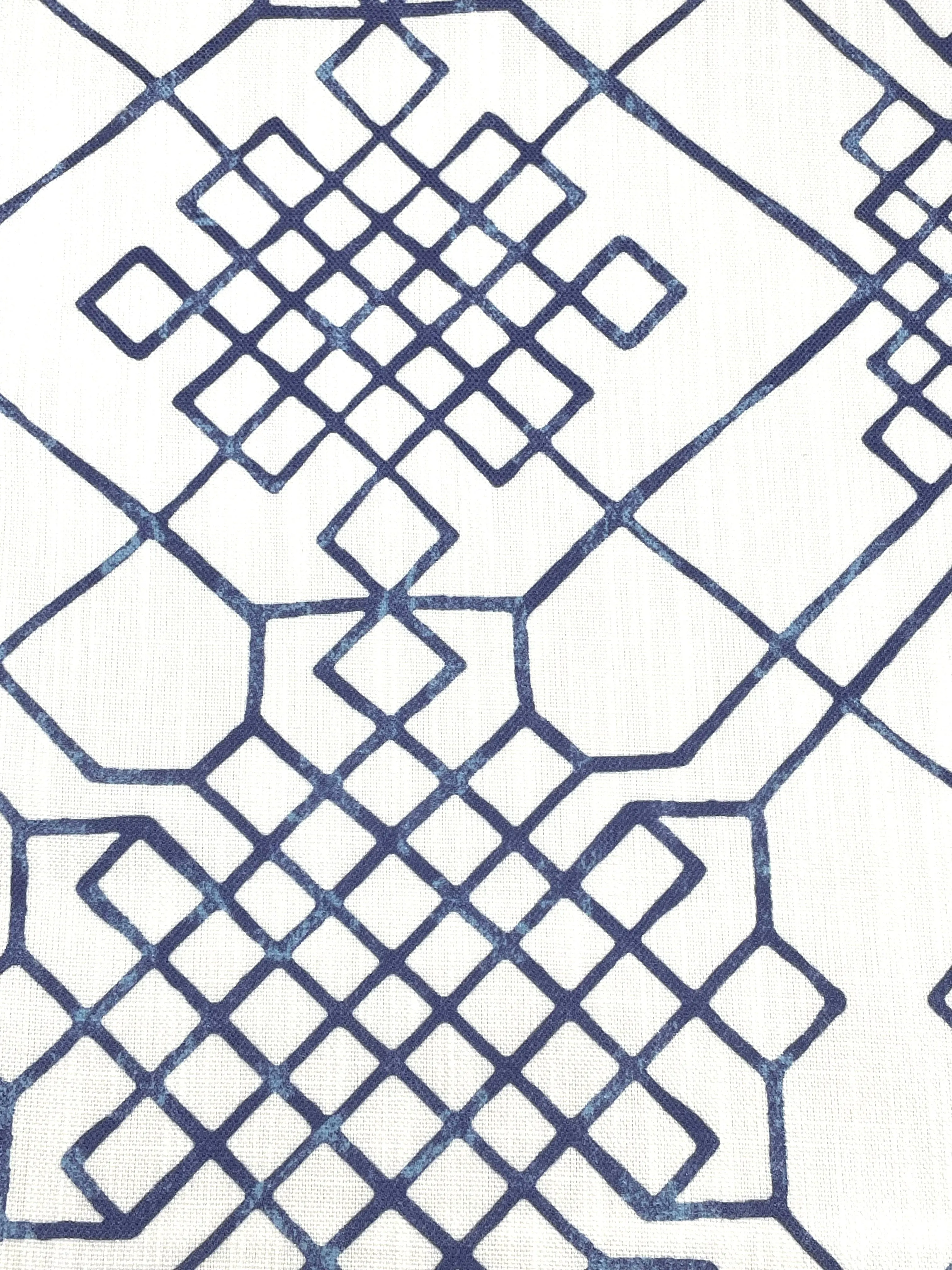 Celtic knot Faux Linen Fabric By The Yard/CL1090