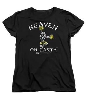 Cheerleading Heaven On Earth - Women's T-Shirt (Standard Fit)