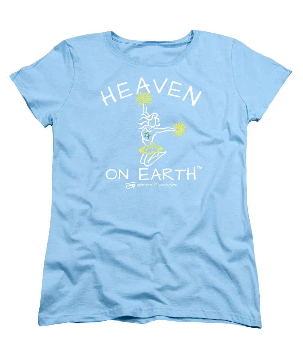 Cheerleading Heaven On Earth - Women's T-Shirt (Standard Fit)