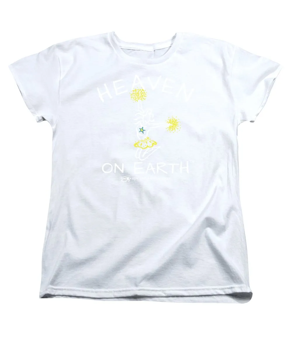 Cheerleading Heaven On Earth - Women's T-Shirt (Standard Fit)