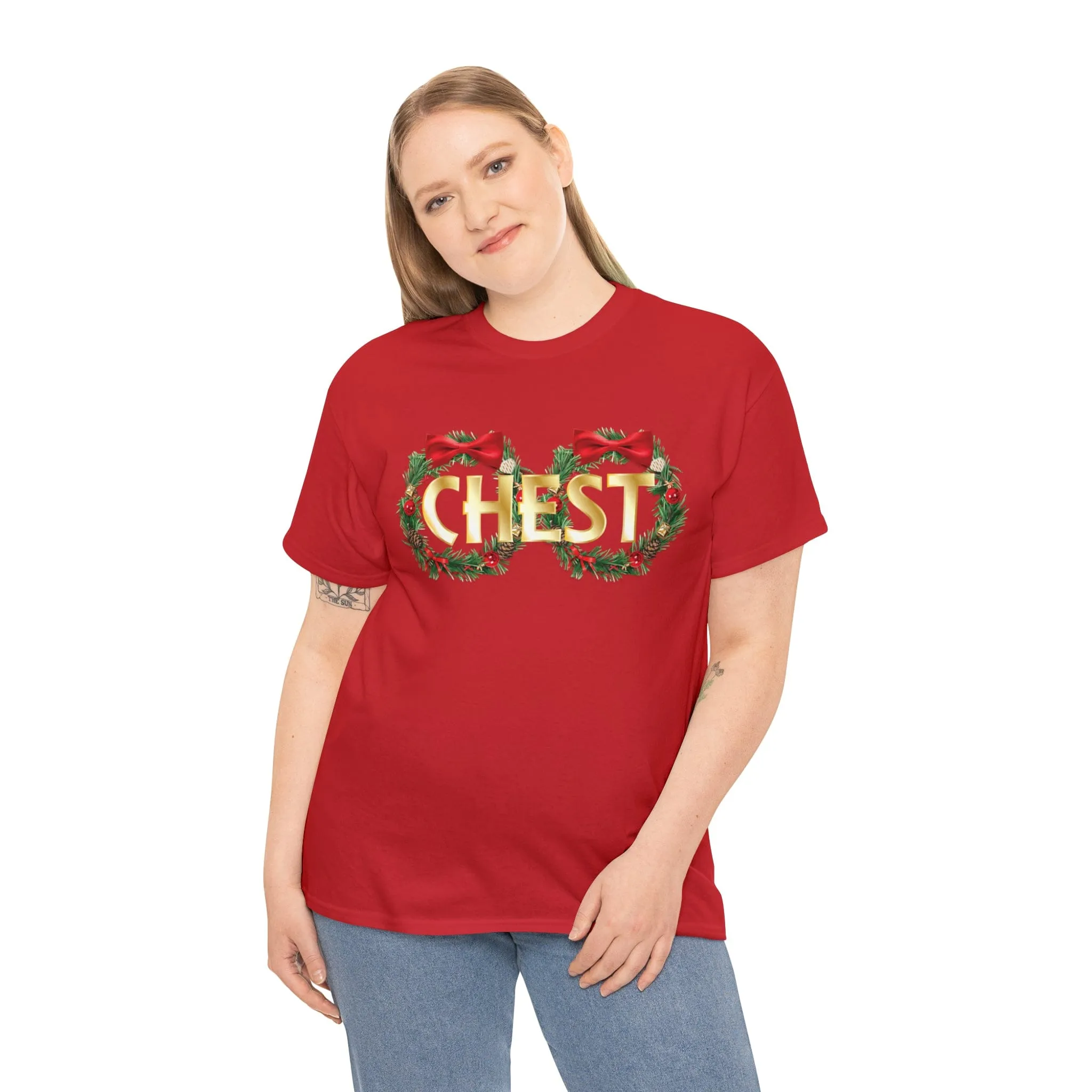 Chest Unisex Heavy Cotton Tee