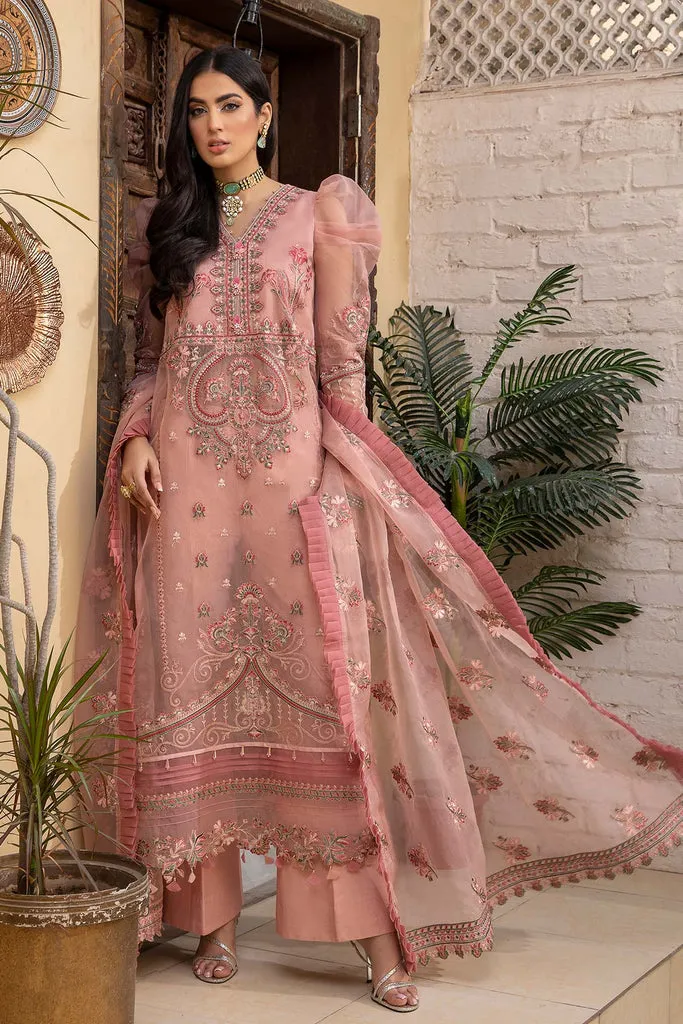 CHM-02 | Charizma Chimmer Chiffon Collection 2022 Vol 1 | Unstitched Embroidered Chiffon Suits