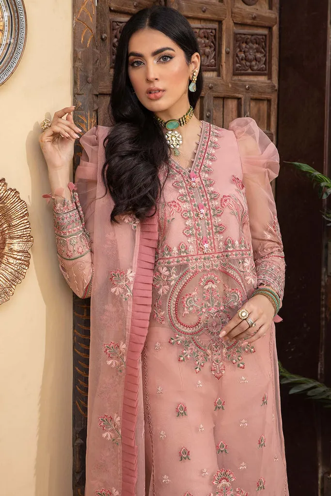 CHM-02 | Charizma Chimmer Chiffon Collection 2022 Vol 1 | Unstitched Embroidered Chiffon Suits