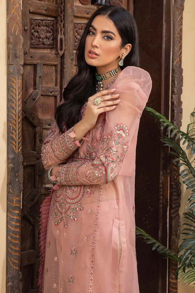 CHM-02 | Charizma Chimmer Chiffon Collection 2022 Vol 1 | Unstitched Embroidered Chiffon Suits