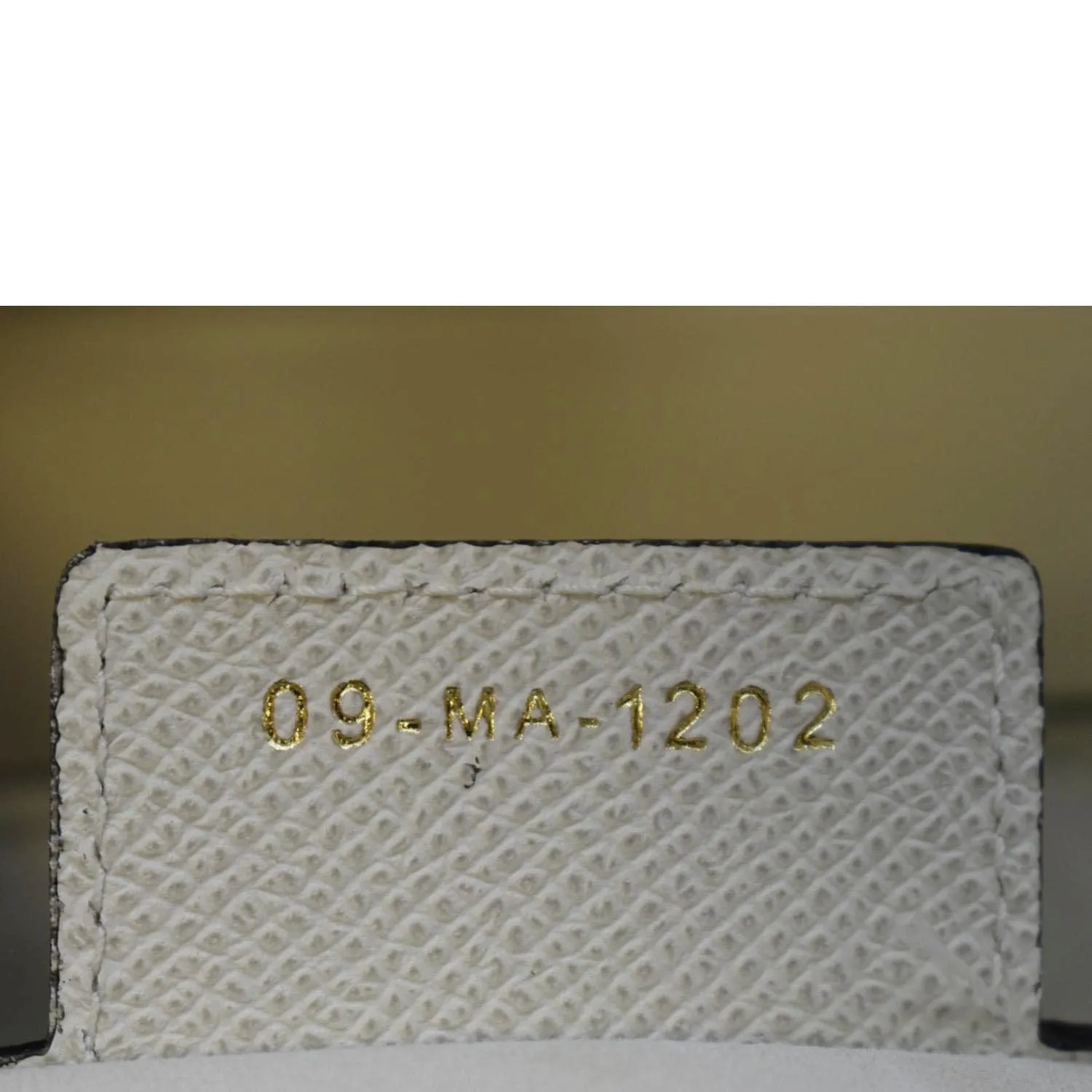 CHRISTIAN DIOR Saddle Grained Calfskin Leather Satchel Shoulder Bag Ivory
