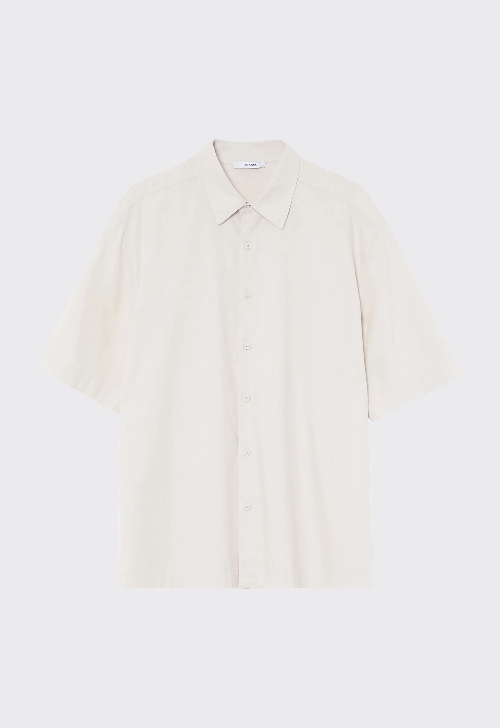 Christopher Cotton Linen Shirt - Cloth Cream