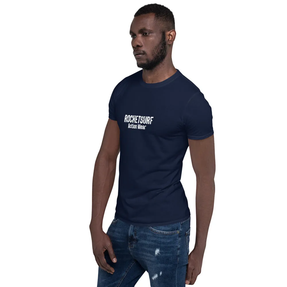 Cracked Logo Light Short-Sleeve Unisex T-Shirt