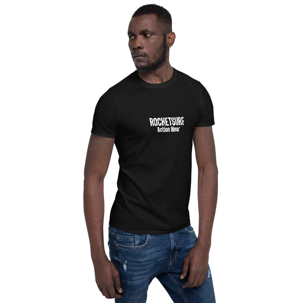 Cracked Logo Light Short-Sleeve Unisex T-Shirt