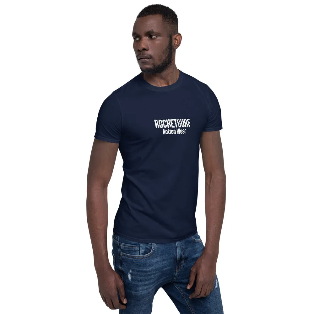 Cracked Logo Light Short-Sleeve Unisex T-Shirt