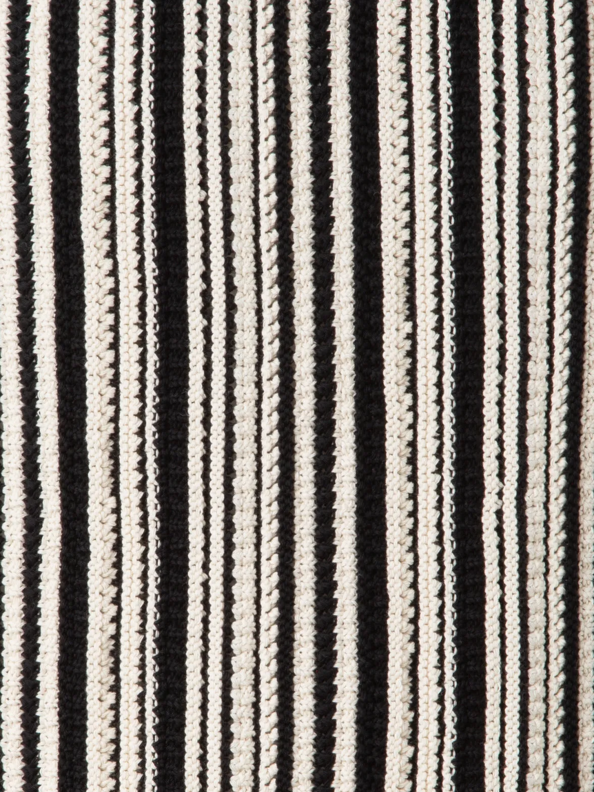 Cropped Chunky Knit Top in Cotton
